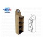 FSDU Shelving Red Wine Wood/MDF Permanent Merchandising Display Stand Heavyduty Holding Capacity for sale