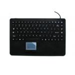 5VDC Silicone 87 Keys Waterproof Medical Keyboard 100mA With Integrated Touchpad for sale