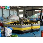 Inflatable Carnival Games 7m Crazy Inflatable Wipeout Game Meltdown Machine For Amusement