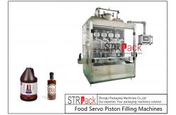 China Lobe Pumps Automatic Liquid Filling Machine For Chunk Paste supplier