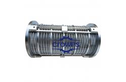 China Stainless Steel Durable Wedge Wire Rotary Drum Fish Barrier Screens wedge wire screen supplier