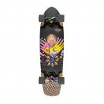 Dusters California Skateboards Stardust Cruiser Black Cruiser Complete Skateboard - 8.25 x 31 for sale