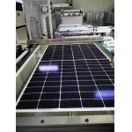 Single Crystal Solar Panel Batteries 24v Mono Perc Half Cut 370w Black Frame