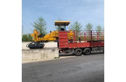 China 2500mm Wide Slipform Paver For Anti Collision Walls And Drainage Ditches supplier
