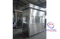 China Full Stainless Steel Modular Ticket Booth Air Conditioner Configuration Near Sea Use supplier