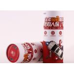 Biological CMYK Pantone Paper Tube Packaging Matt Lamination With Window