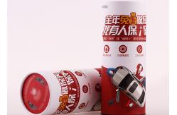 China Biological CMYK Pantone Paper Tube Packaging Matt Lamination With Window supplier