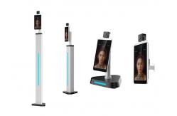China Multi  Functional Face Recognition Thermometer Non Contact Digital Thermometer supplier