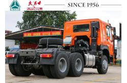 China HOWO 6X4 Tractor Trailer Truck 10 Wheeler With Euro IV Emission LHD Type supplier