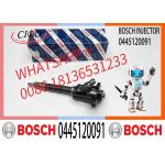 Injector 0445120091 Neutral Common Rail Injector 0 445 120 091 and Diesel Engine Fuel Injection Nozzle 0445 120 091 for sale