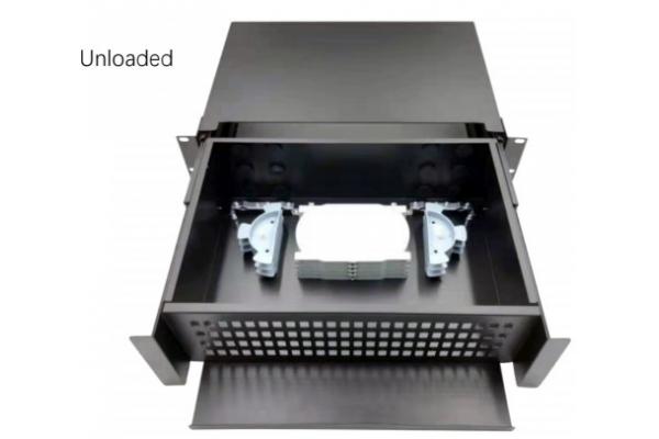 3U 19inch Empty Slide Rail Rack mount patch panel