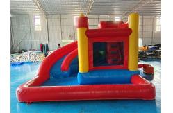 China EN14960 Fireproof Commercial Inflatable Combo Water Slides Blow Up Combo Bounce Houses supplier