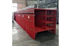 China Wholesale China Manufacturer Galvanizing Steel Frame Scaffoldings with Caster Wheels for Construction supplier