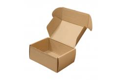 China Packaging Custom Design Kraft Paper Corrugated Box Mail Packaging Boxes supplier