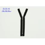 Close End Brass Metal Teeth Zipper 3# Long Chain Normal Teeth For Garment / Shoes for sale