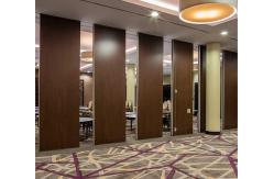 China ISO9001 Acoustic Partition Walls / Function Room Operable Folding Partition Doors supplier