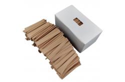 China OEM 1000 Pcs Thin Bamboo Bulk Toothpicks Individually Paper Wrapped Of White Box supplier