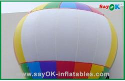 China Custom Rainbow Inflatable Grand Balloon For Holiday Decorations supplier