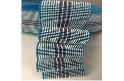 China 50mm Blue Sofa Elastic Webbing PE Chinese Rubber Yarn Material supplier