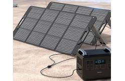 China 100w 5.5A Portable Solar Power Station Monocrystalline Silicon Foldable Solar Panel supplier
