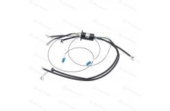 China Hybrid Fiber-Electric Slip Rings IP51 For Robotic Arms / Automation Systems supplier