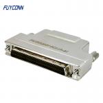 50Pin SCSI Connector Male Solder Cup MDR Connector With Metal Hood for sale