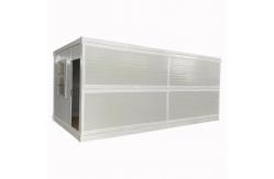 China Customizable Folding Container House Steel Structure and Rock Wool Panel supplier