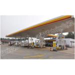 Prefabricated Steel Roof Trusses Shed Building Space Frame Petrol Station Design for sale