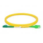 LC APC to SC APC Duplex G.652.D Single Mode PVC 2.0mm -2m(6ft) FOPC 1222D112-2（7242123）OS2 ( G.652.D/G.657.A1/G.657.A2) for sale