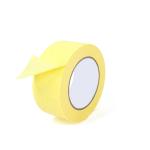 High Adhesive Bright Yellow Crepe Paper Masking Tape for sale