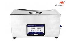 China 22L Benchtop Ultrasonic Cleaner For Gun Silicon Wafer Diode 480 Watt supplier