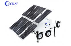 China Mobile Renewable Energy Station Off Grid Energy Solutions Mobile Solar Station supplier