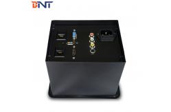 China Pop Up Flush Mounted Table Standard Power Socket Conference With RCA / VGA / HDMI supplier