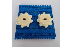 China Plastic PVC PU Conveyor Belt Wear-Resistant Plastic Modular Roller supplier