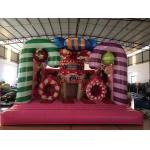 Colourful Inflatable Candyland Jump House For Children 'S Birthday for sale