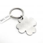 Siliver Four Leaf Clover Metal Keychain Holder Within Years Payment Term TT OEM/ODM Available for sale