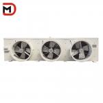 Not Easy To Scale Copper Fin Type Cold Room Evaporator Heat Exchanger With 1 To 4 Pcs Fans for sale