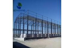 China Q235 Q345 Low Carbon Steel Bolted Connection Modular Steel Workshop supplier
