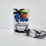 Heat Seal Plastic Bag Packaging 3.5g weed Bags Mylar Soft Touch Pouch for sale