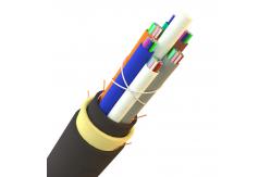China Single Mode ADSS Fiber Optic Cable 100m 200m 96 Core For Transmission Line supplier