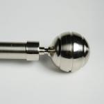 22mm 25mm 28mm Aluminum Alloy Curtain Rod Ball Ends for sale