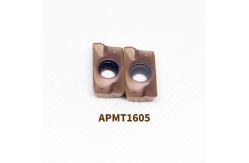 China Wear Resistant Tungsten Carbide Thread Milling Inserts APMT1605 supplier