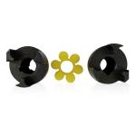 Ml Plum Flexible Jaw Coupling Elastic Rubber Spider Flower For Motor for sale