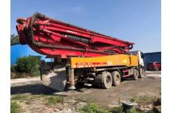 China Used 2019 Shacman 56m Concrete Pump Truck With Boom SYM5449THBE 560C-8A supplier