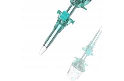 China 12mm Blunt Obturator Disposable Plastic Hasson Trocar and Sleeve supplier