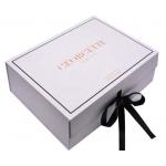 Youfu Gift Storage Box With Lid , 1800gsm 22cm Width Custom Cardboard Packaging Boxes for sale