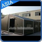 Large Inflatable Camouflage Military Tent For Camping, Holiday Army Tent for sale