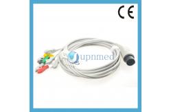 China Nihon Kohden ECG cable with 5 lead wires, clip supplier