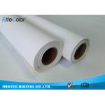 Poly - Cotton Blend Inkjet Cotton Canvas , Waterproof Canvas Printer Paper