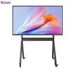 Ikinor 65 Inch Conference Interactive Flat Panel Zero Bonding Dual System Smart Whiteboard for sale